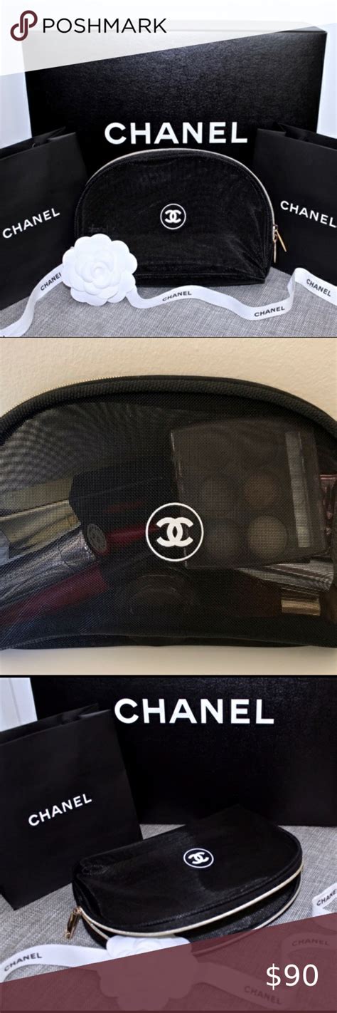 chanel mini makeup case|chanel makeup bag 2020.